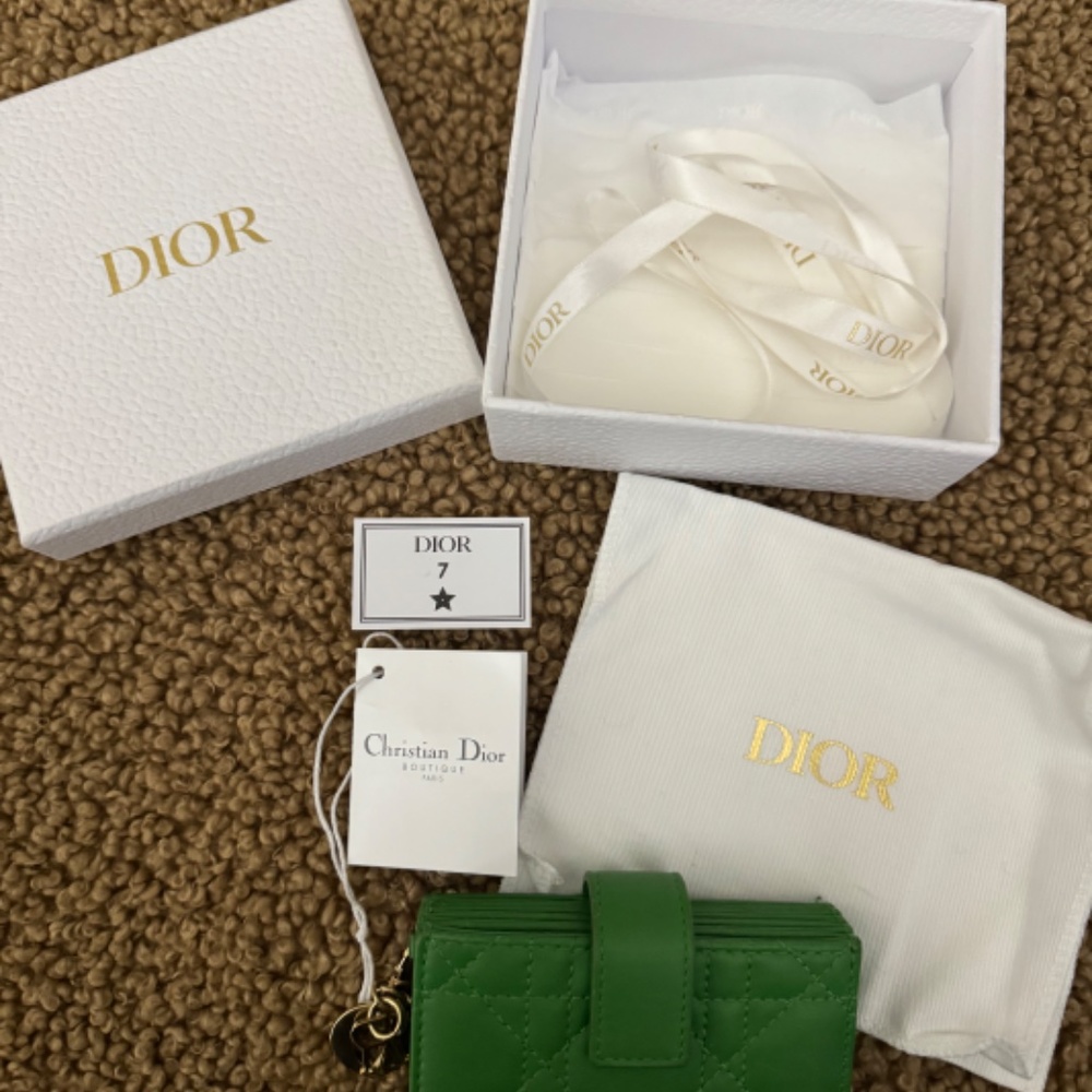 Dior 5-gusset wallet